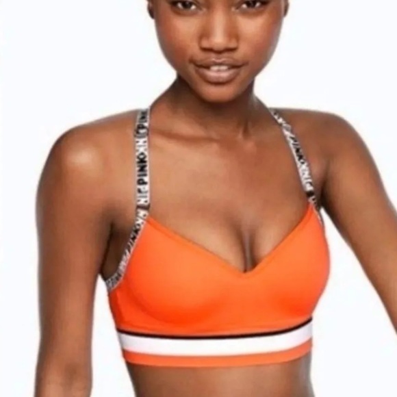wireless push up sports bra